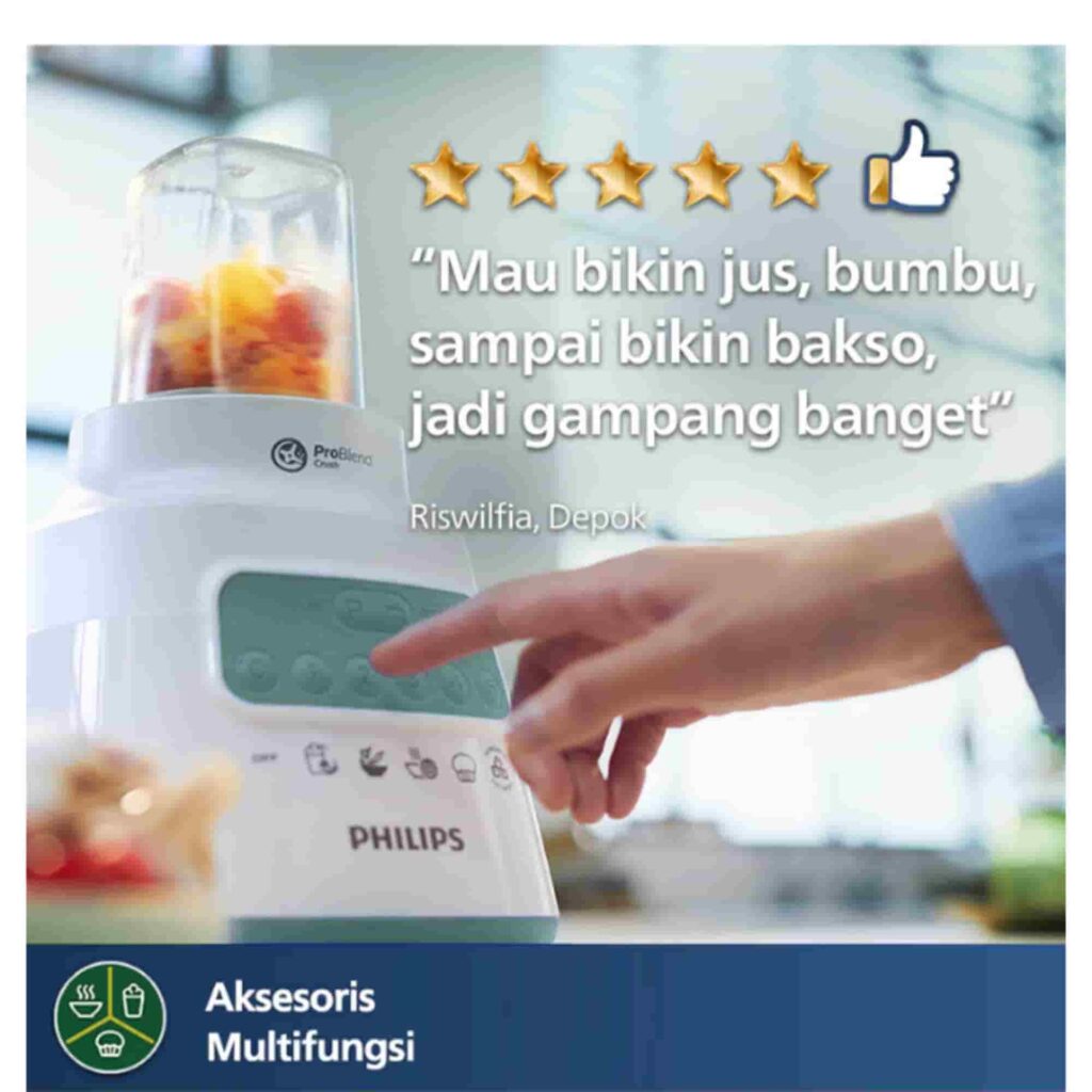 Philips Blender 5000 Series Mau bikin jus, bumbu, sampai bikin bakso, jadi gampang banget (2) (1)