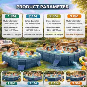 Review Kolam Renang Anak Jumbo Lipat – Tanpa Tiup, Langsung Pakai! (1)