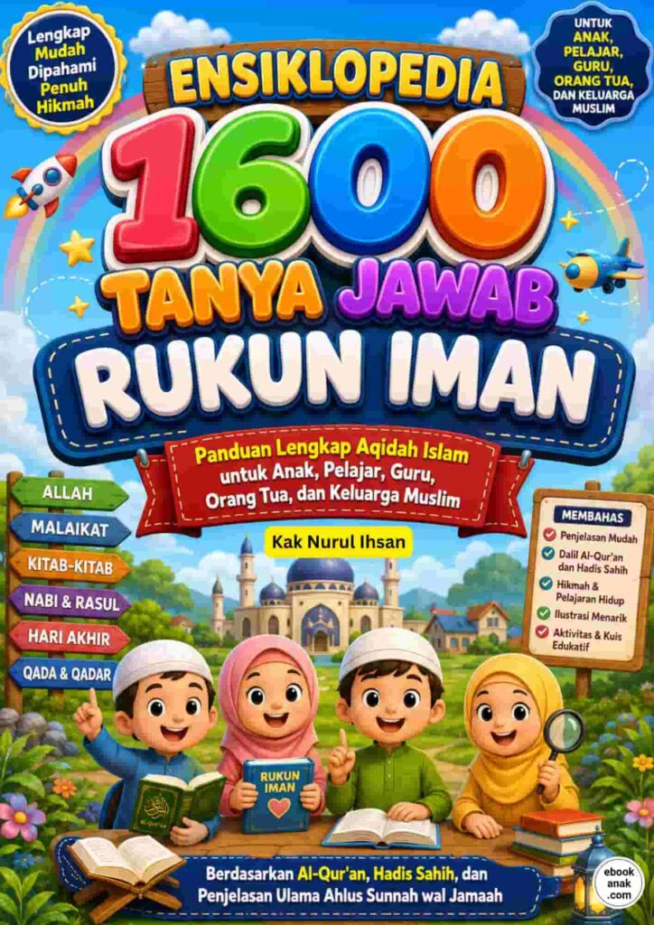 Ensiklopedia 1600 Tanya Jawab Rukun Iman Panduan Lengkap Aqidah Islam untuk Anak, Pelajar, Guru, Orangtua, dan Keluarga Muslim (1)