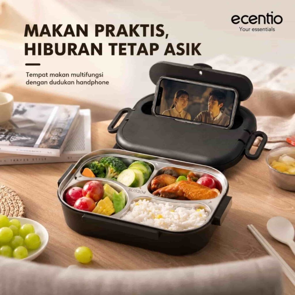 Makan praktis, hiburan tetap asyik (1)